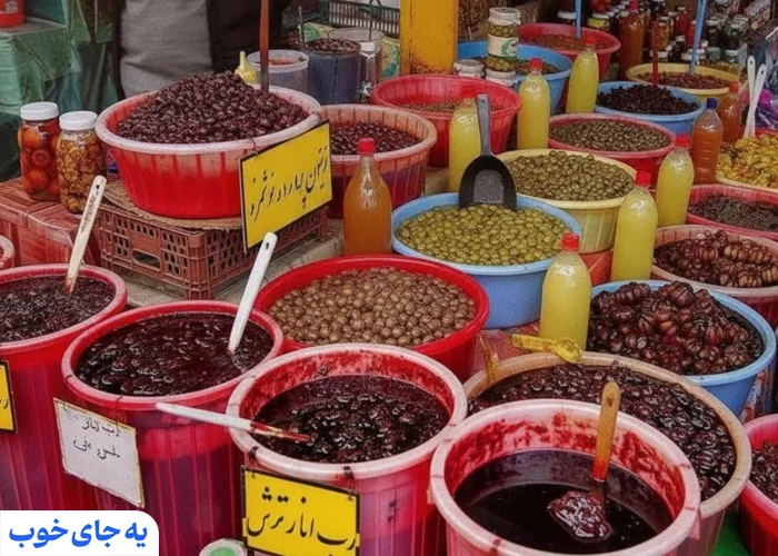 تجربه غذا در بازار رشت تجربه غذا در بازار رشت